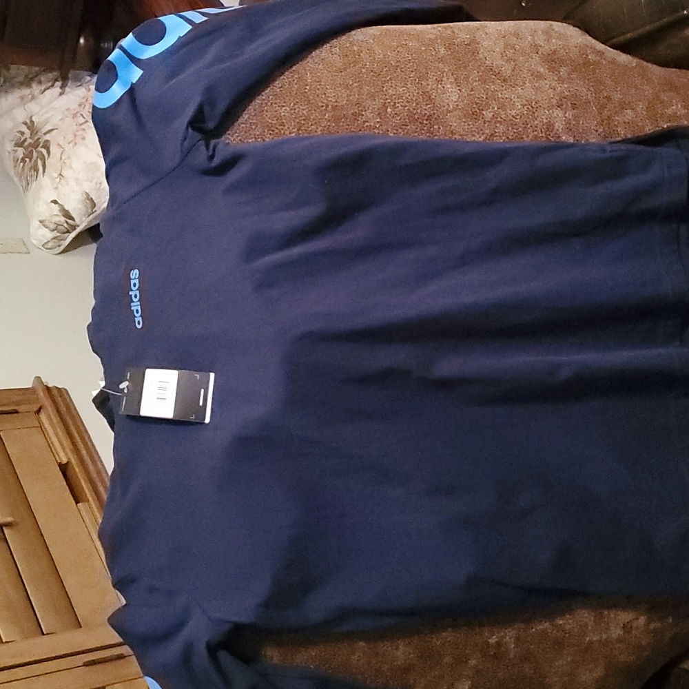 Long sleeve addidas shirt with hood